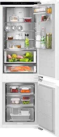 AEG Einbaukühlgefrierkombination Serie 9000 "TSC9V18WCC3", MultiChill-Null-Grad-Schublade -3C bis +5C wählbar, WiFi, NoFrost