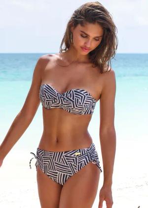 LASCANA Bikini-Hose "Cleo", mit seitlicher Raffung