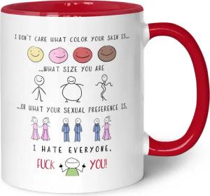 GRAVURZEILE Tasse bedruckt mit Spruch -
