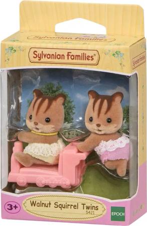 Sylvanian Families Spielfigur Walnuss Eichhörnchen Zwillinge