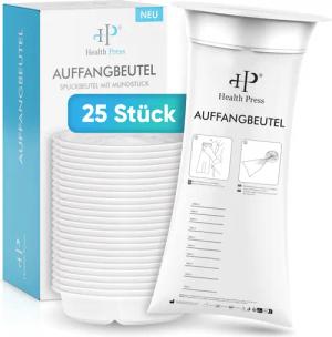 Health Press Spucktuch Auffangbeutel – Brechbeutel