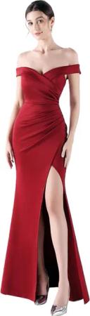 Moda Minx Jerseykleid Zara im schulterfreien