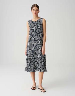 OPUS Trägerkleid WICY MOVE mit Volantdetail