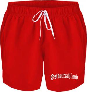 deinshirt Badehose Schwimmshorts Ostdeutschland Integrierter Netz-Slip,