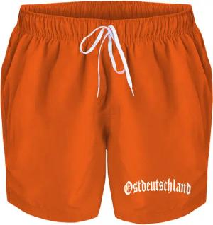 deinshirt Badehose Schwimmshorts Ostdeutschland Integrierter Netz-Slip,