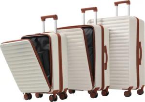 SeedWave Trolleyset 3er-Set Hartschalenkoffer TSA Reisekoffer