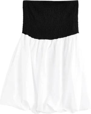 Next Jerseykleid Minikleid mit Ballonsaum und