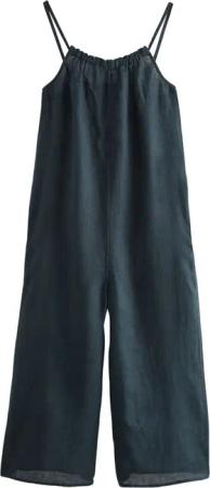 Next Jumpsuit Premium-Romper mit weitem Bein,