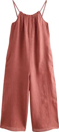 Next Jumpsuit Premium-Romper mit weitem Bein,