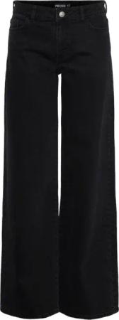 pieces Weite Jeans Selma (1-tlg) Plain/ohne