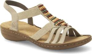 Rieker Sandalen 60851-62 Beige Sandale