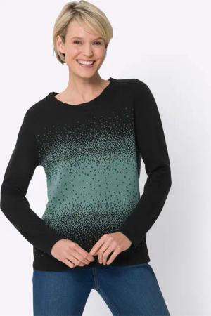 Sieh an! Strickpullover Rundhalspullover