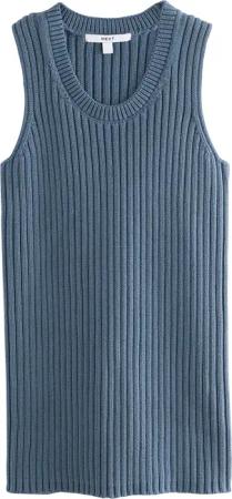 Next Trägertop Geripptes Tanktop mit Rundhalsausschnitt