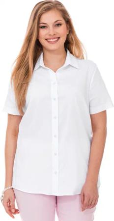 Sheego Klassische Bluse Stretchbluse