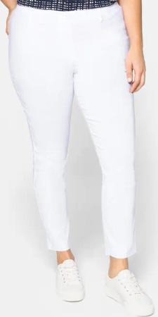 Sheego Jerseyhose Bengalinhose Innenbeinlänge ca. 72