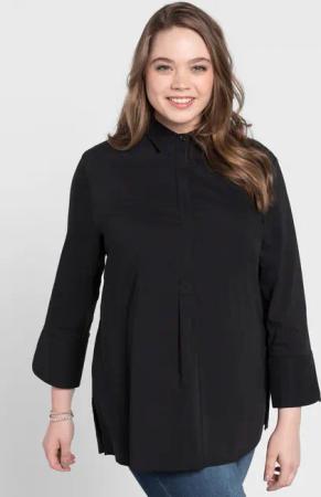 Sheego Klassische Bluse Tunika