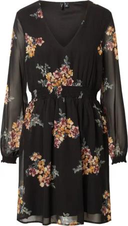 Vero Moda Minikleid (1-tlg) Falten