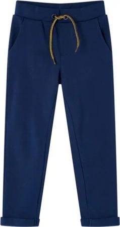 vidaXL Schlupfhose Kinderhose mit Kordelzug Marineblau