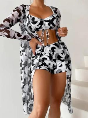 Elegant Love Bustier-Bikini Damen Bikini-Set mit