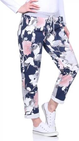 Aurela Damenmode Jogginghose Freizeithose sommerliche Haushose