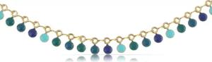 Made by Nami Perlenkette Damen Gold