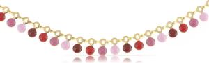 Made by Nami Perlenkette Damen Gold