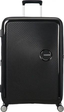 American Tourister Hartschalen-Trolley "SOUNDBOX, in verschiedenen Farben und Größen", 4 Rollen, Reisekoffer Trolley Aufgabegepäck TSA-Zahlenschloss Volumenerweiterung