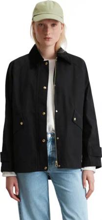 Marc OPolo Langjacke, im Cape-Stil, Kragen mit Cord, relaxed fit