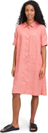 Betty&Co Druckkleid "Betty & Co Casual-Kleid mit Kragen", Material
