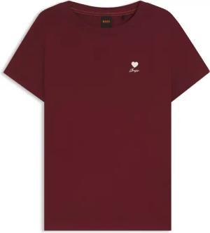 BOSS ORANGE T-Shirt "Esogo Premium Damenmode", mit Artwork auf der Brust