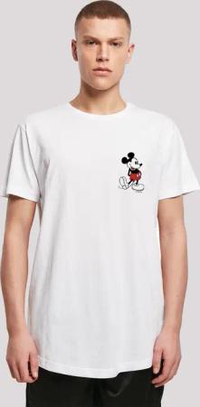 F4NT4STIC T-Shirt "Disney Micky Maus Kickin Retro", Herren,Premium Merch,Lang,Longshirt,Bedruckt