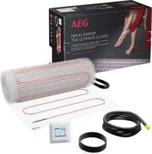 AEG Haustechnik Fußbodenheizung "Basis Thermo Boden "TBS TB 160/2 Set Plus"", Elektrische Fußbodenheizung, Komplettset 2 m², 160 W/m²