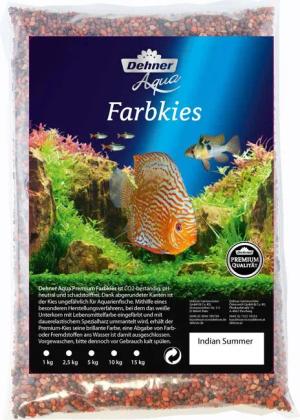 Dehner Aquarienkies Aqua Kies Indian-Summer, Körnung