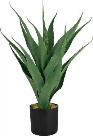 Künstliche Zimmerpflanze Aloe Vera Kunstpflanze Plastikpflanze
