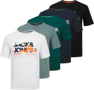 Jack & Jones T-Shirt JJLuke (5-tlg)