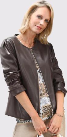 GOLDNER Lederimitatjacke Kurzgröße: