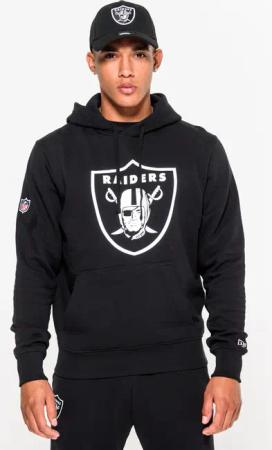 Sweat capuche New Era avec logo de l'équipe Oakland Raiders