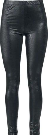 Rock Rebel by EMP - Rock Leggings - Leder-Look Leggings in Krokodiloptik - S bis M - für Damen - Größe S - schwarz