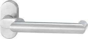 Feuerschutzdrückerlochteil 1133/2133 VA EST gekr.4-KT.9mm EDI