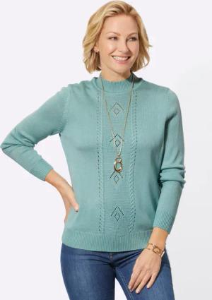 Stehkragenpullover