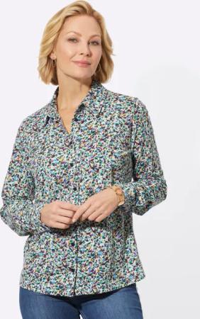 Jersey-Bluse
