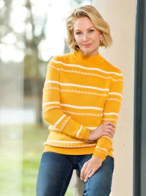 Stehkragenpullover