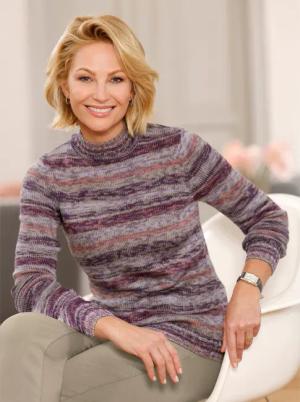 Stehkragenpullover