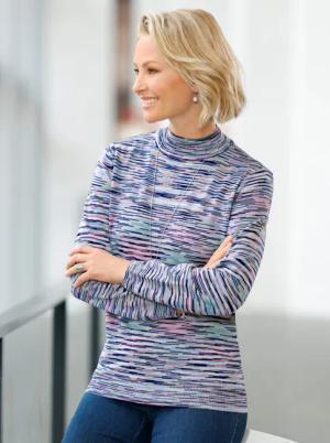 Stehkragenpullover