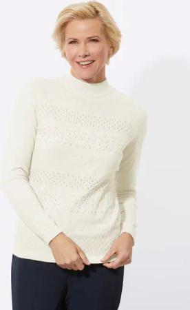 Stehkragenpullover