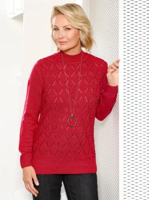 Stehkragenpullover