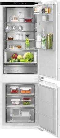 AEG Einbaukühlgefrierkombination Serie 9000 "TC9VS181BC", MultiChill-Null-Grad-Schublade -3C bis +5C wählbar, WiFi, NoFrost
