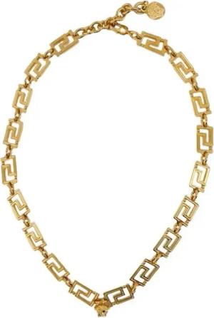 Versace Halskette - Greca Necklace - Metal - Gold - Gr. unisize - in Gold - für Damen