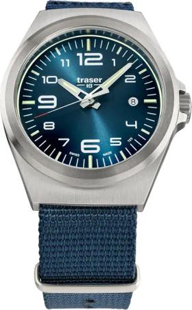 Traser H3 108216 P59 Esssential M Blue Herrenuhr 42mm 10ATM