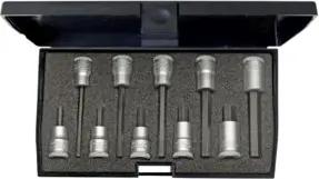 Gedore IN 30 LKM Schraubendreher-Satz 3/8" 10-teilig Innen-6-kant 4-10mm